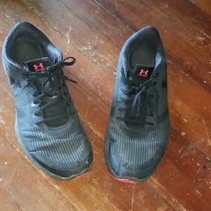 Under armour charged athletic shoes